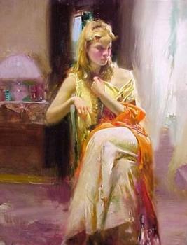 皮諾 丹尼爾 Pino Daeni oil painting